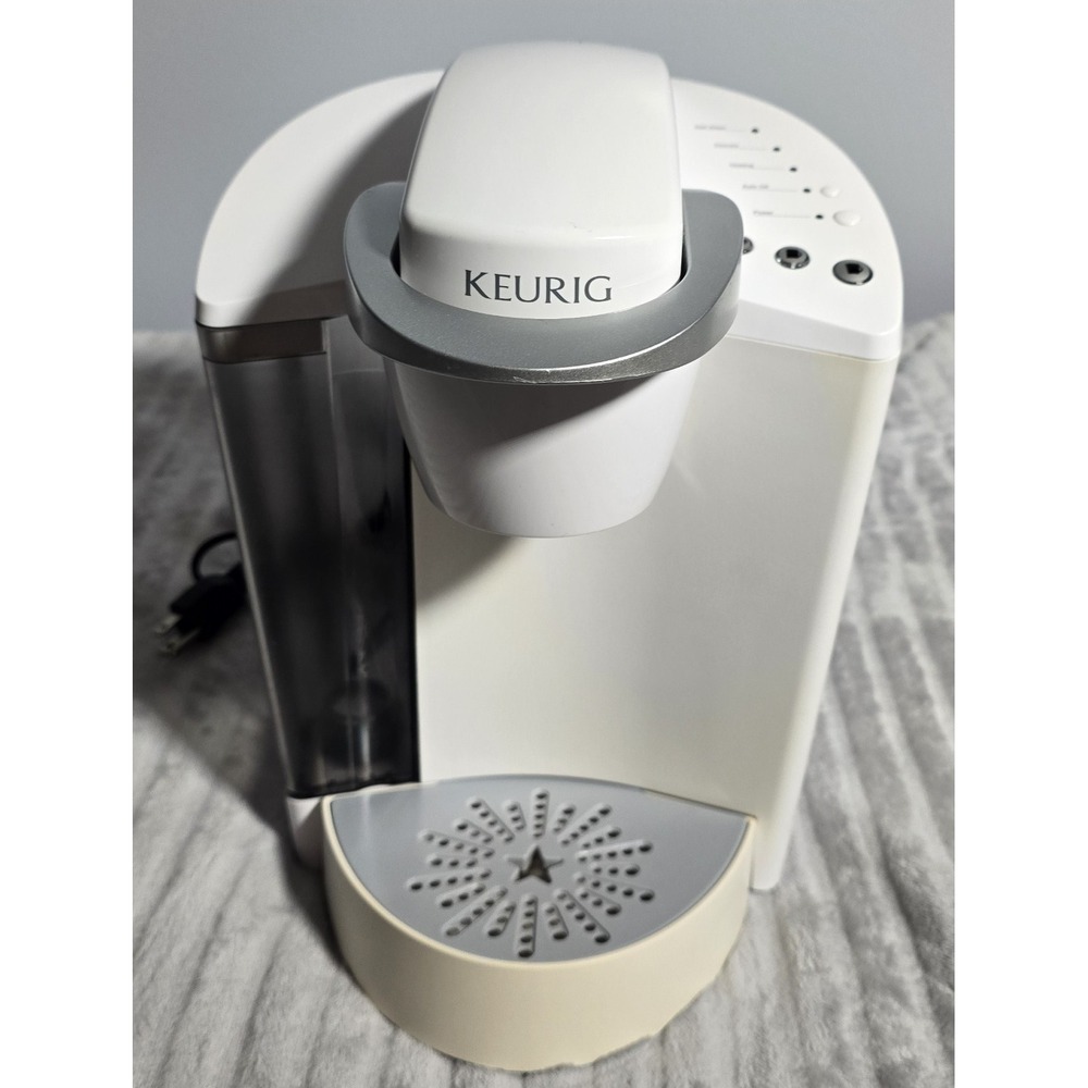 Keurig K40 Single Cup Coffee Used Maker White – Tested & Working – Clean